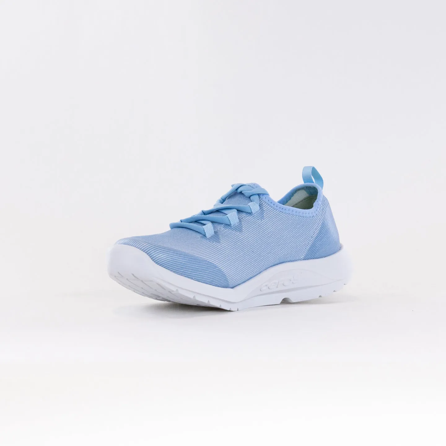 OOFOS OOmg Sport Ls (Women's) - Carolina Blue seamless fit