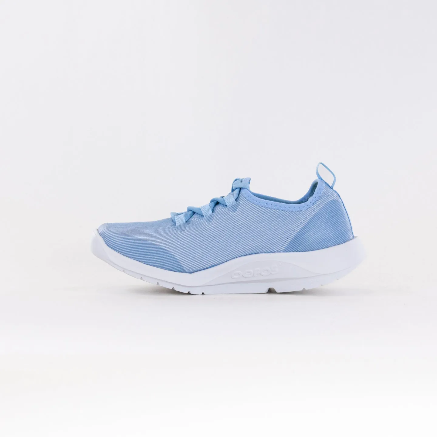 OOFOS OOmg Sport Ls (Women's) - Carolina Blue eco path