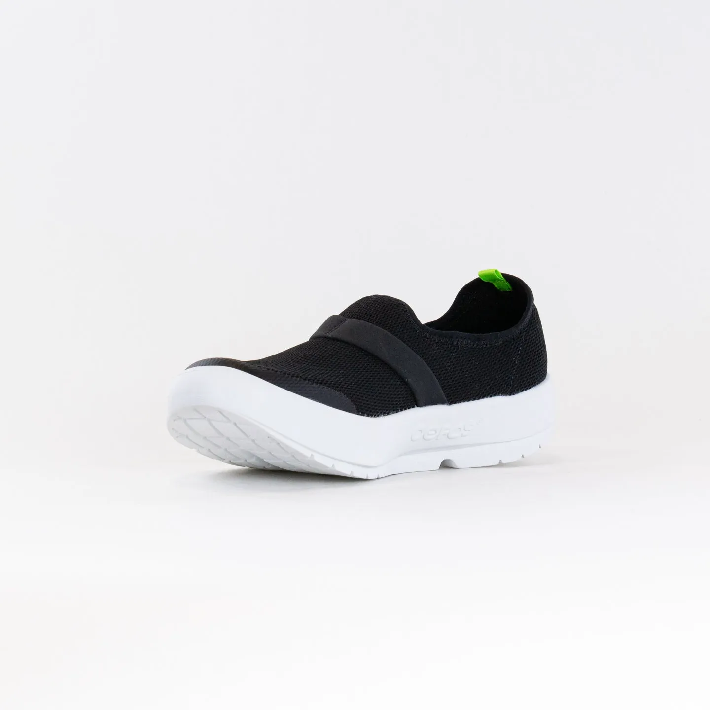 OOFOS OOmg (Women's) -White/Black track lover
