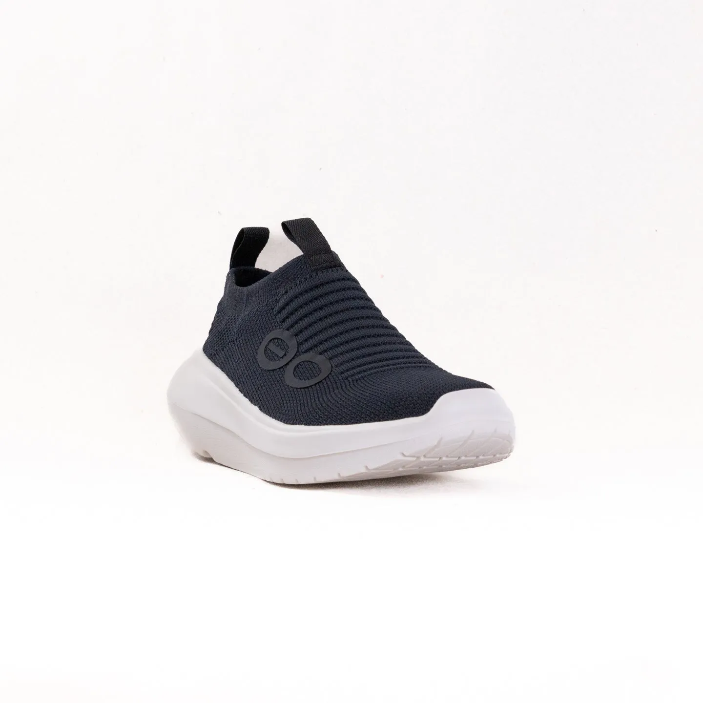 OOFOS OOmy Zen (Women's) - Chalk Black smooth ride