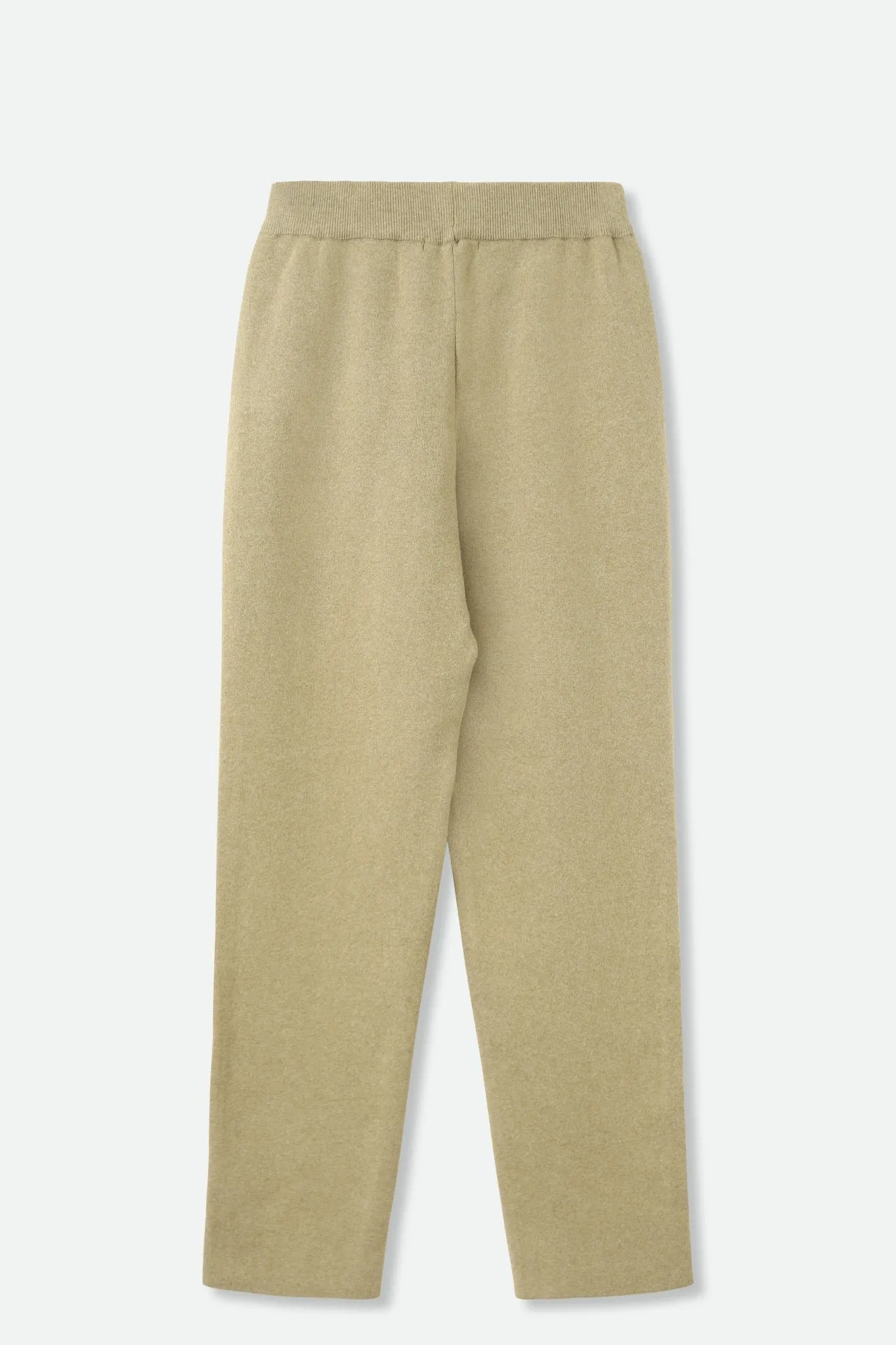 PAIGE PANT IN DOUBLE KNIT HEATHERED PIMA COTTON LIMITED EDITION COLORS fluid shape