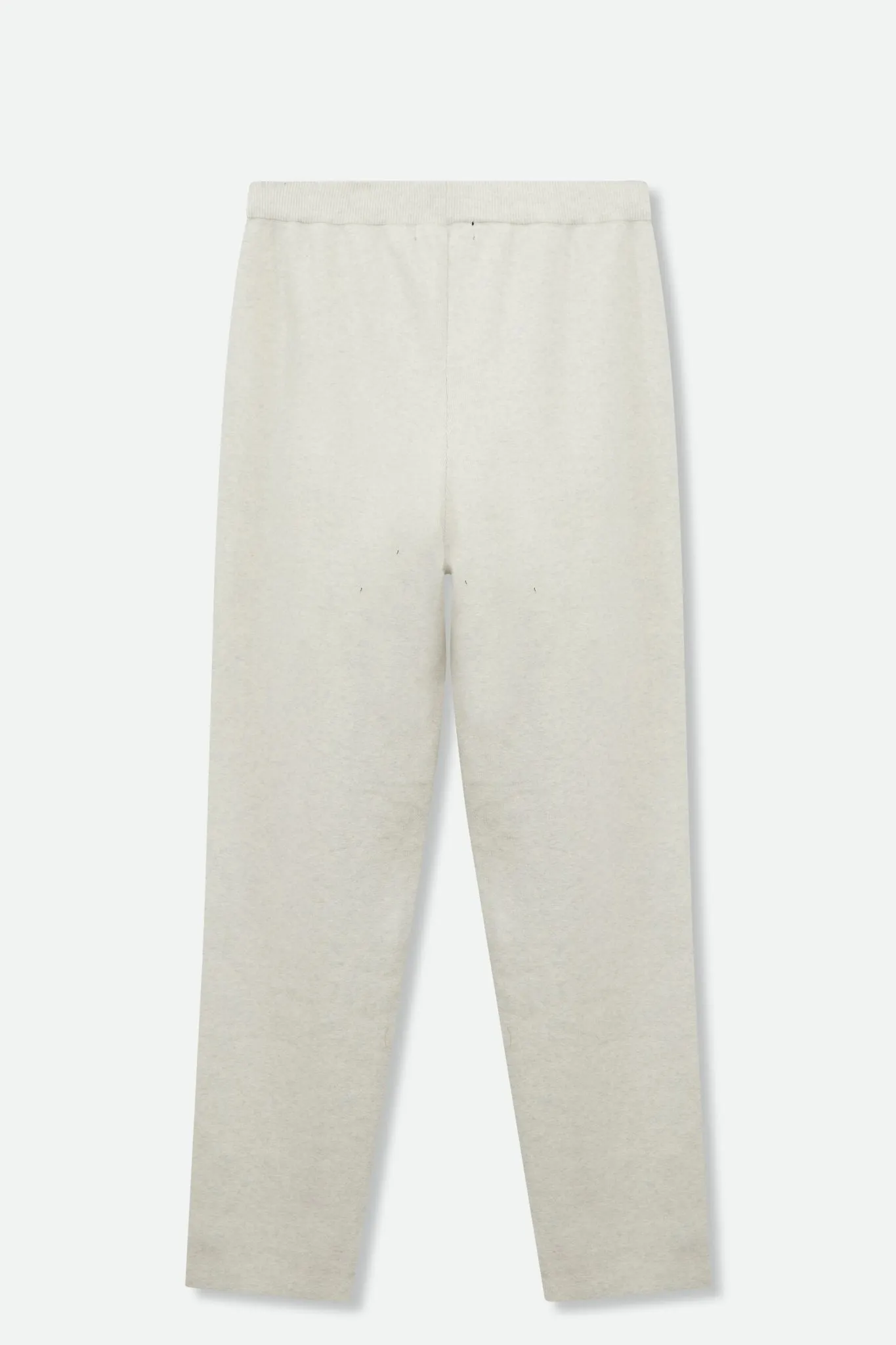 PAIGE PANT IN DOUBLE KNIT HEATHERED PIMA STRETCH warm hug