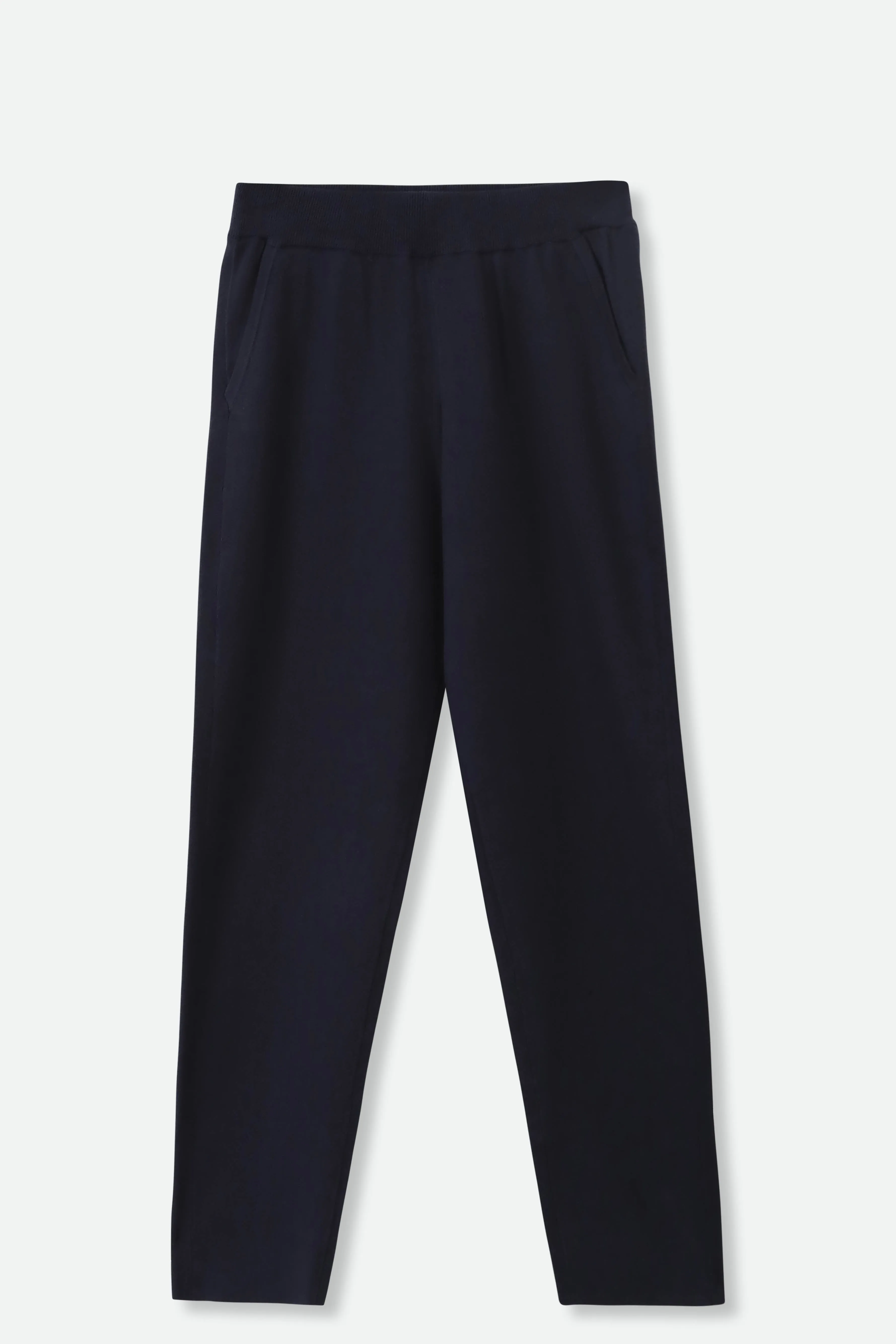 PAIGE PANT IN DOUBLE KNIT HEATHERED PIMA STRETCH body warm
