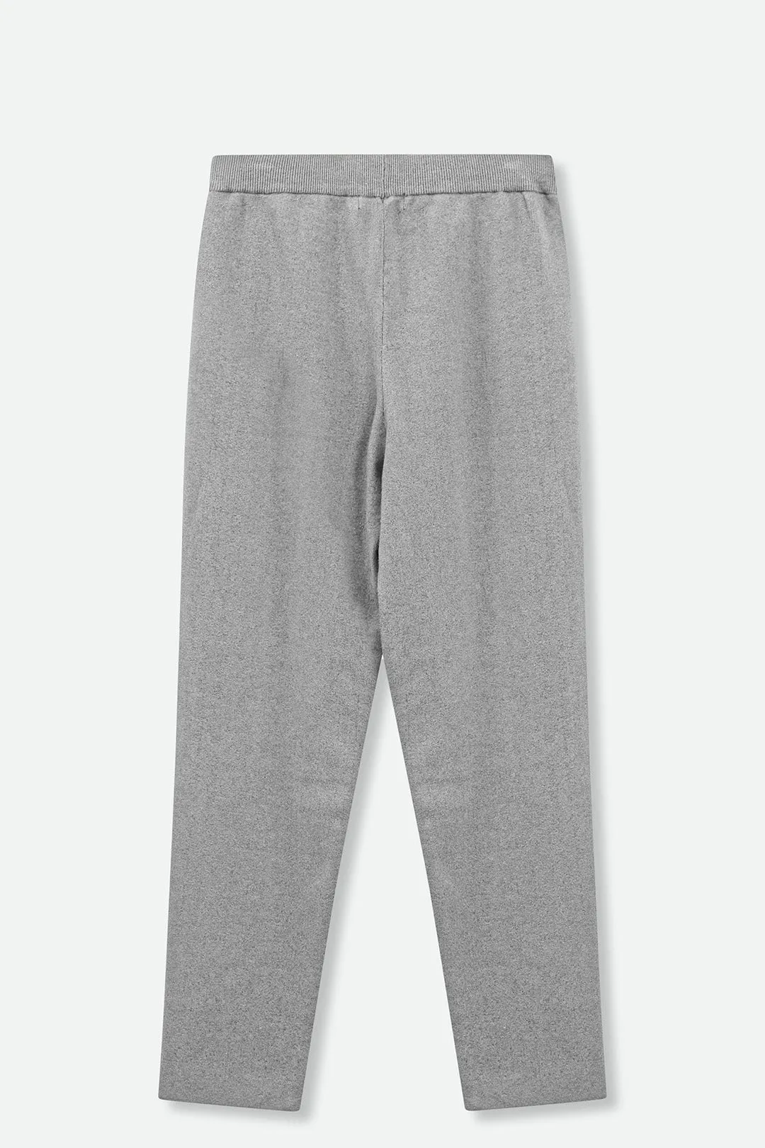 PAIGE PANT IN DOUBLE KNIT HEATHERED PIMA STRETCH family fit