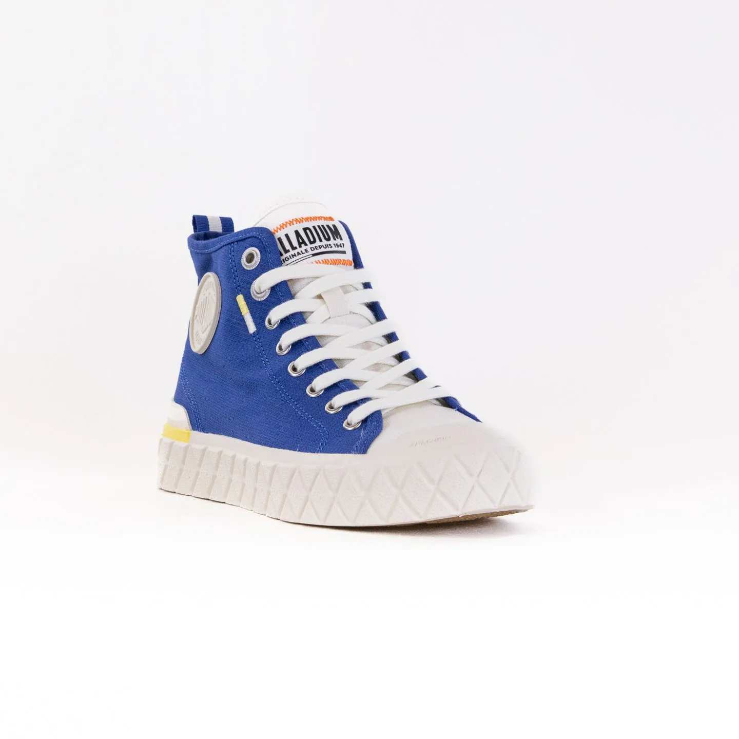 Palladium Palla Ace Chukka Organic (Women's) - Retro Blue weekend hike