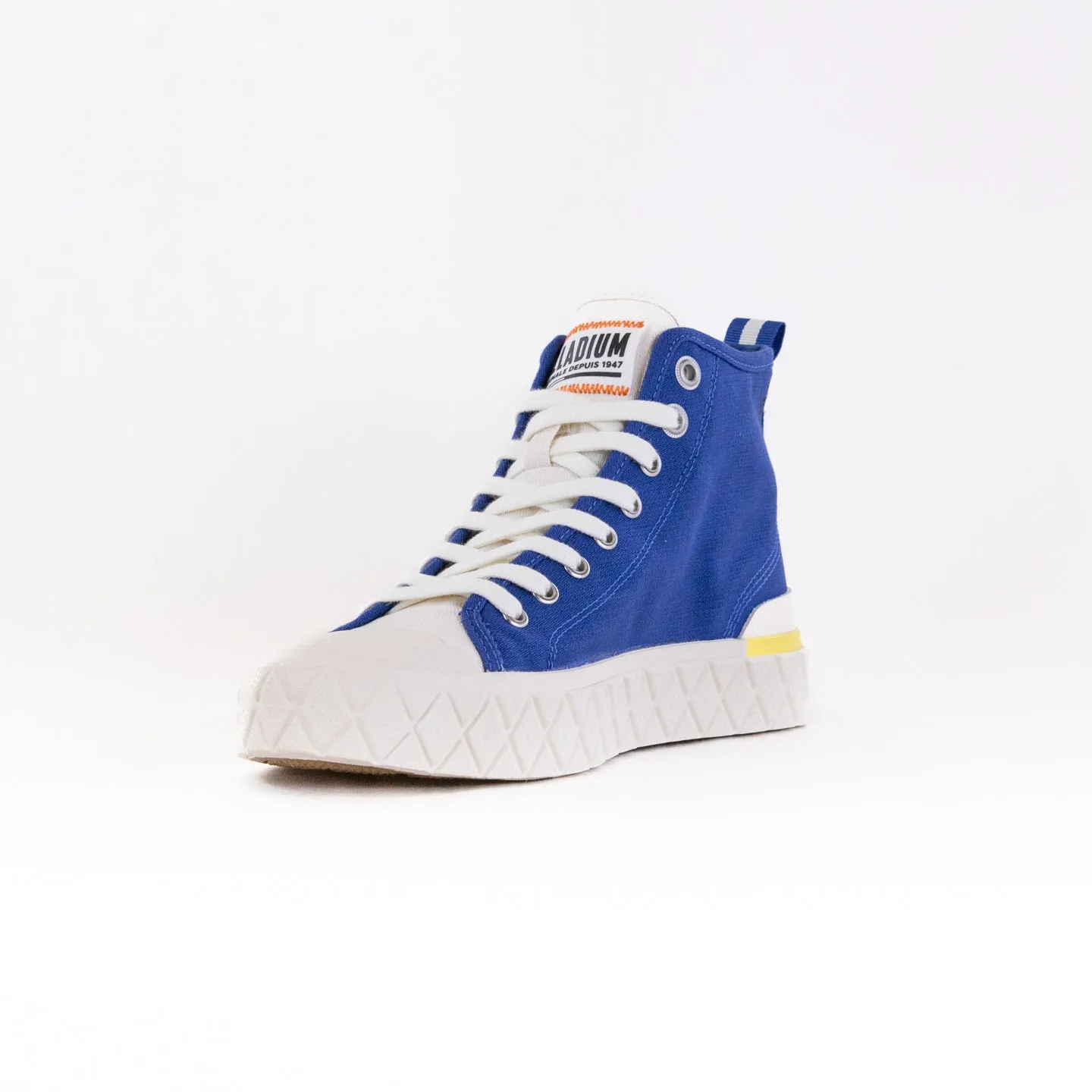 Palladium Palla Ace Chukka Organic (Women's) - Retro Blue gravel road