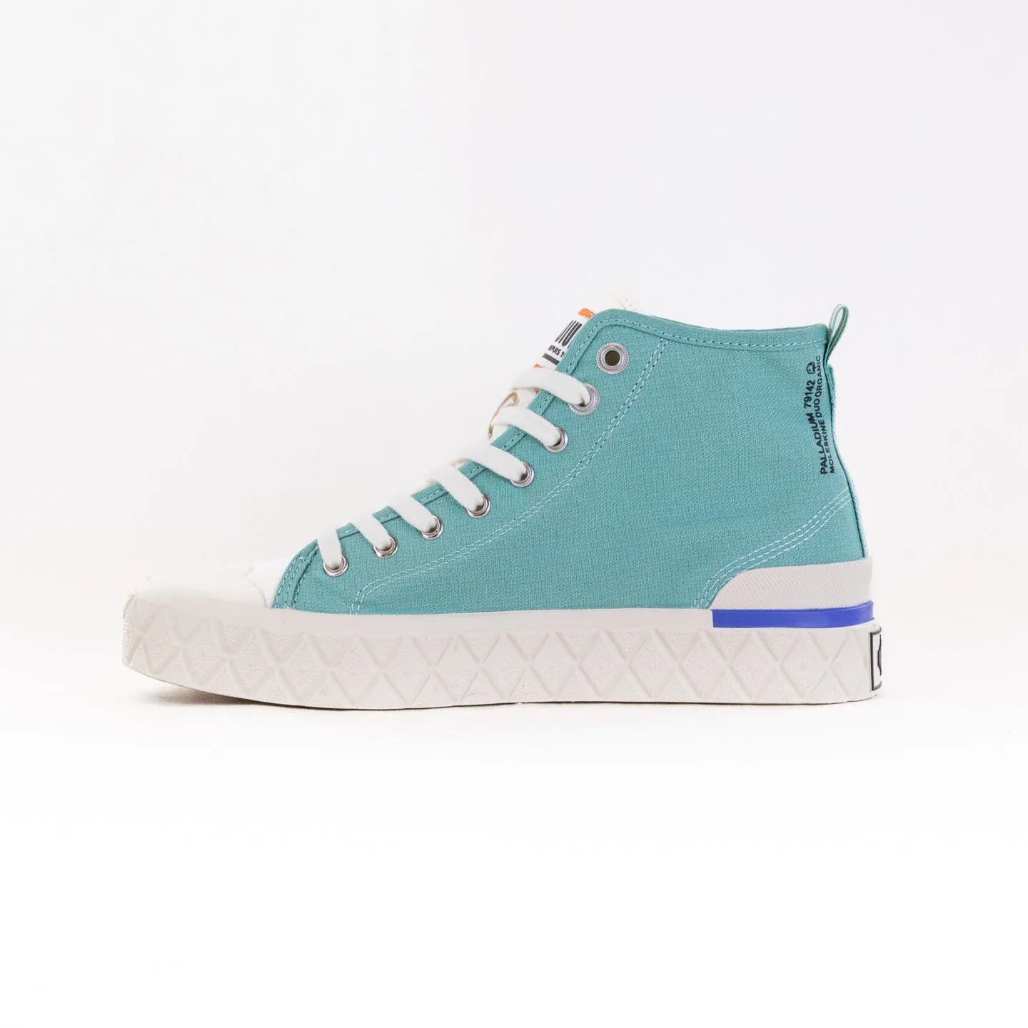 Palladium Palla Ace Chukka Organic (Women's) - Sea Green arch zone
