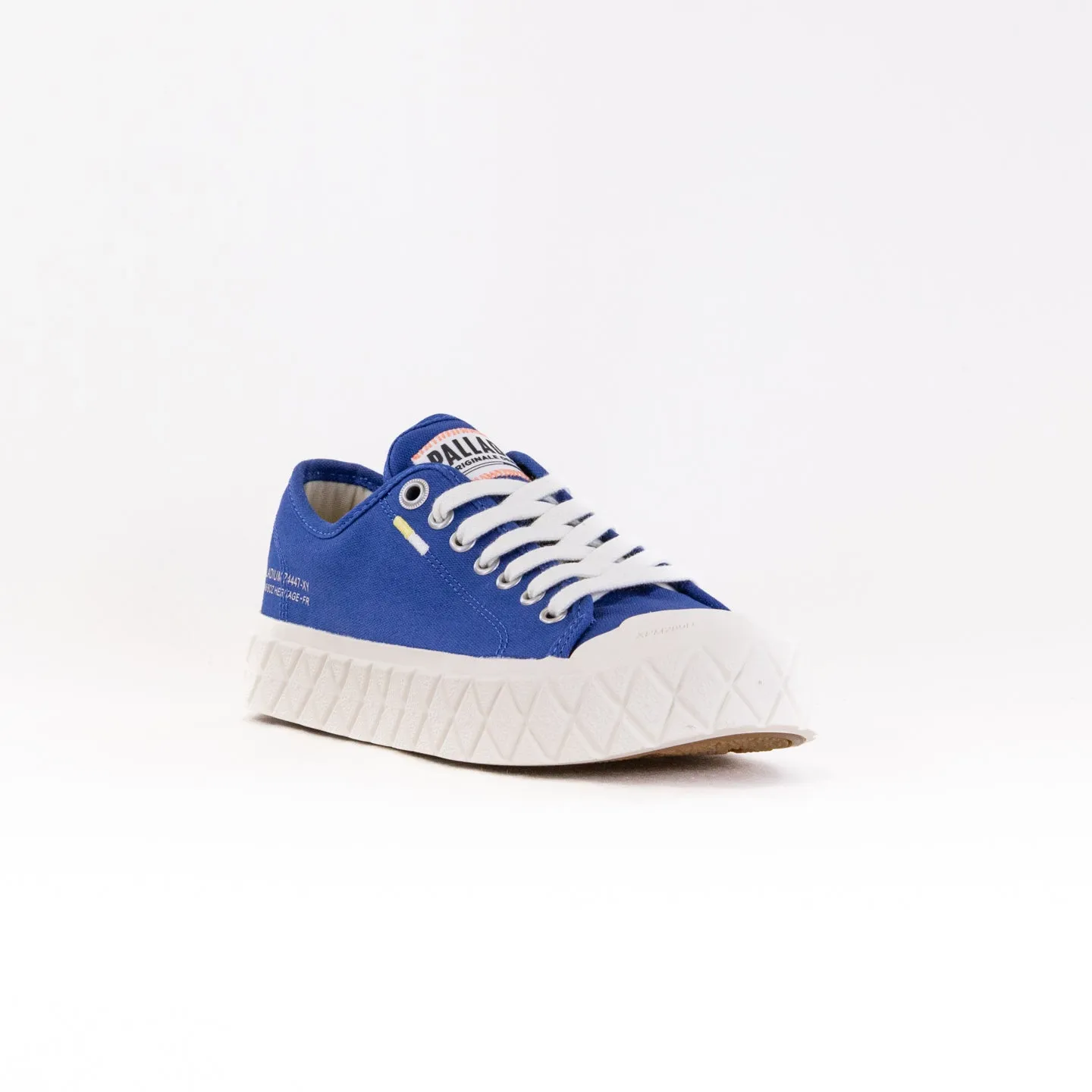 Palladium Palla Ace CVS Organic (Women's) - Retro Blue clean path