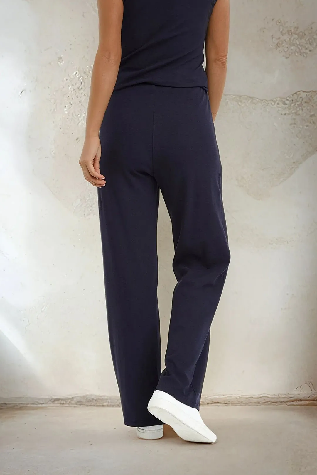 PALM PANT IN PIMA COTTON STRETCH daily companion