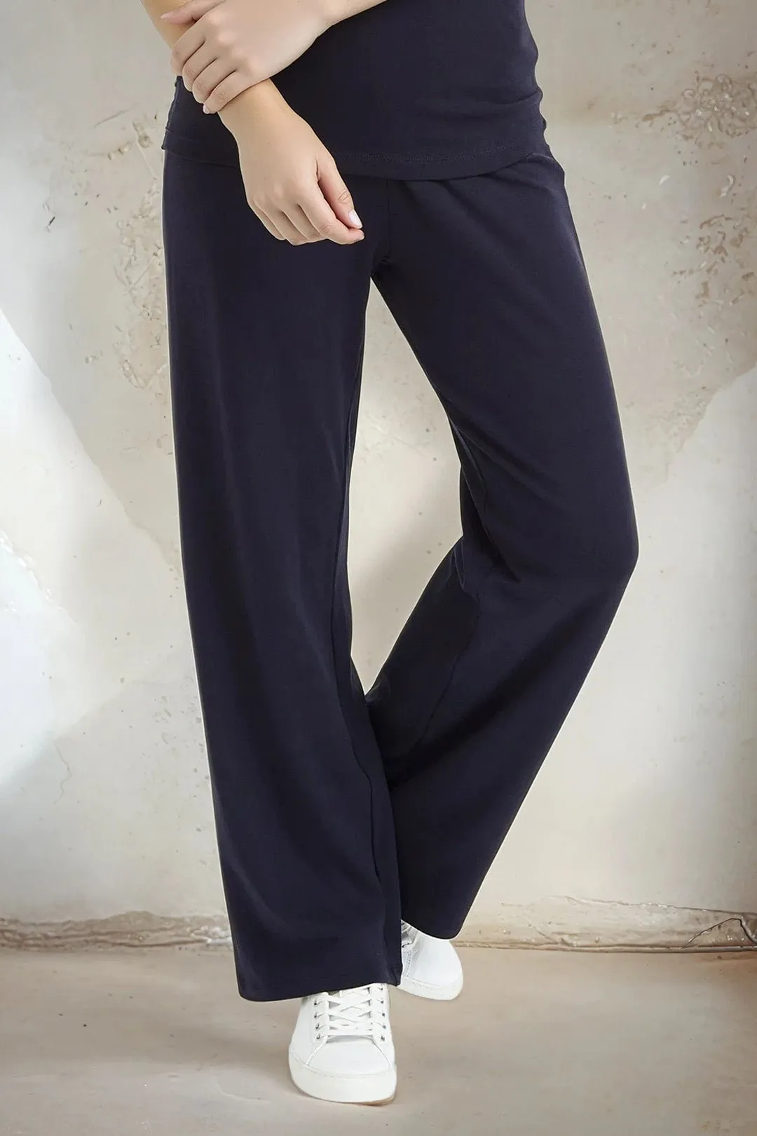PALM PANT IN PIMA COTTON STRETCH smooth surface