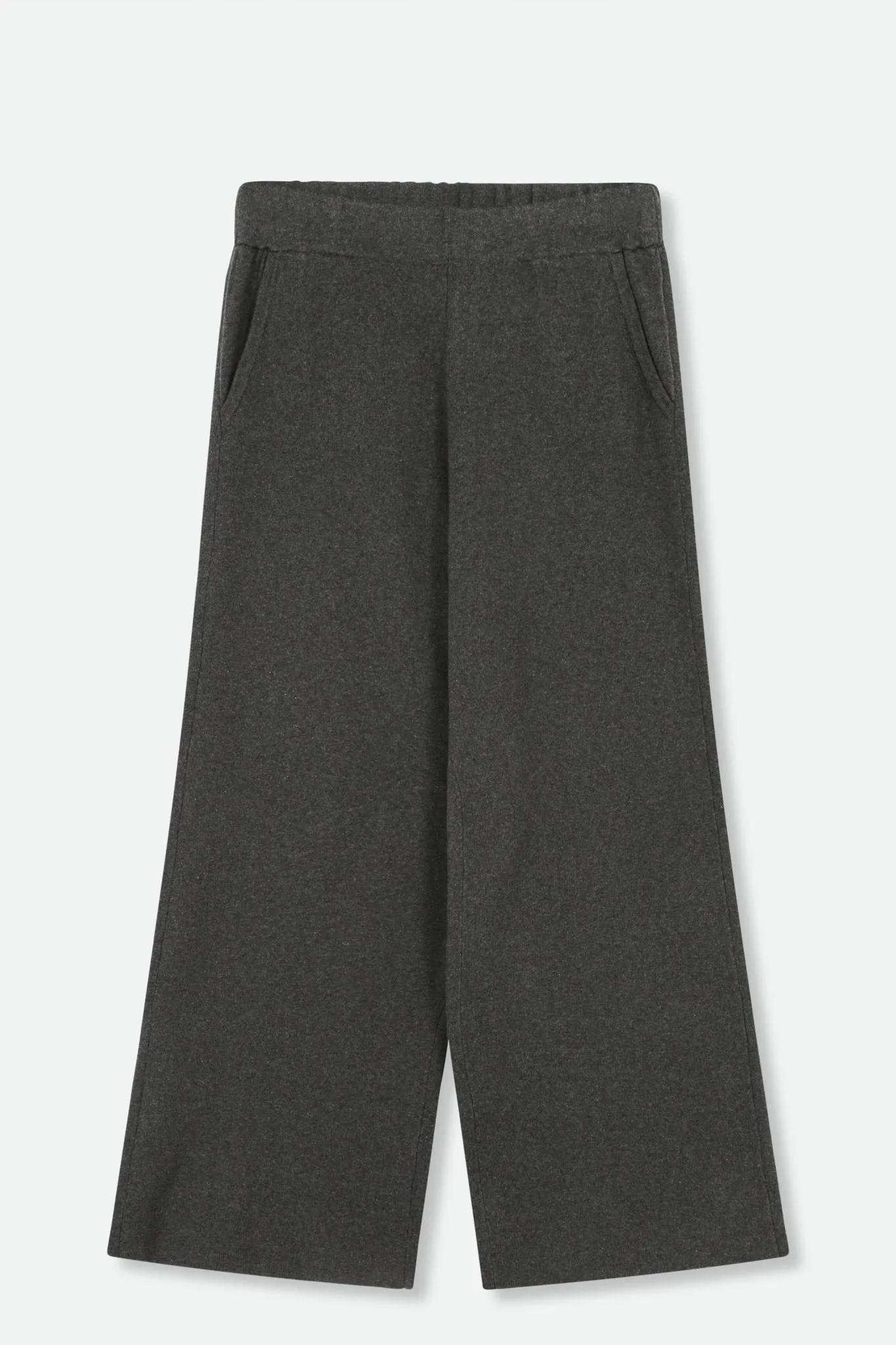 PAYTON WIDE LEG CROP PANT IN KNIT PIMA COTTON beauty stay