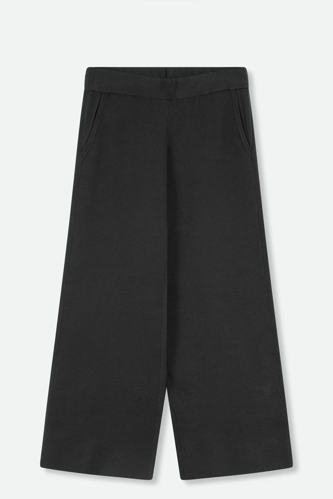 PAYTON WIDE LEG CROP PANT IN KNIT PIMA COTTON balance body