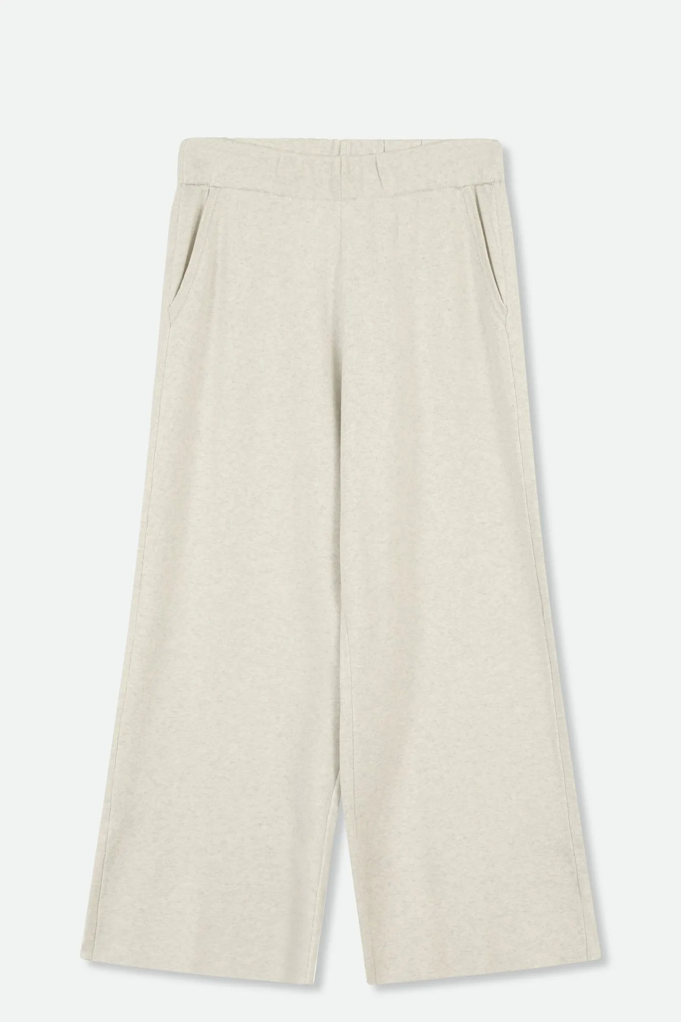 PAYTON WIDE LEG CROP PANT IN KNIT PIMA COTTON subtle move
