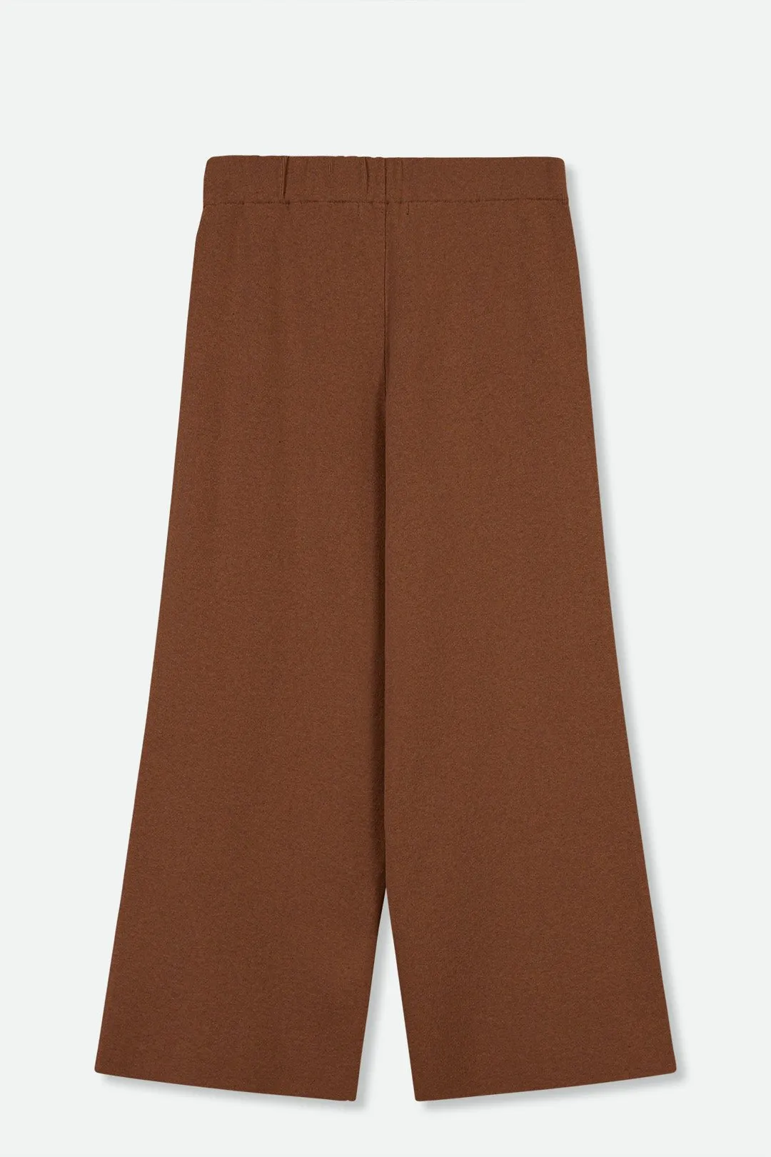 PAYTON WIDE LEG CROP PANT IN KNIT PIMA COTTON gender fluid