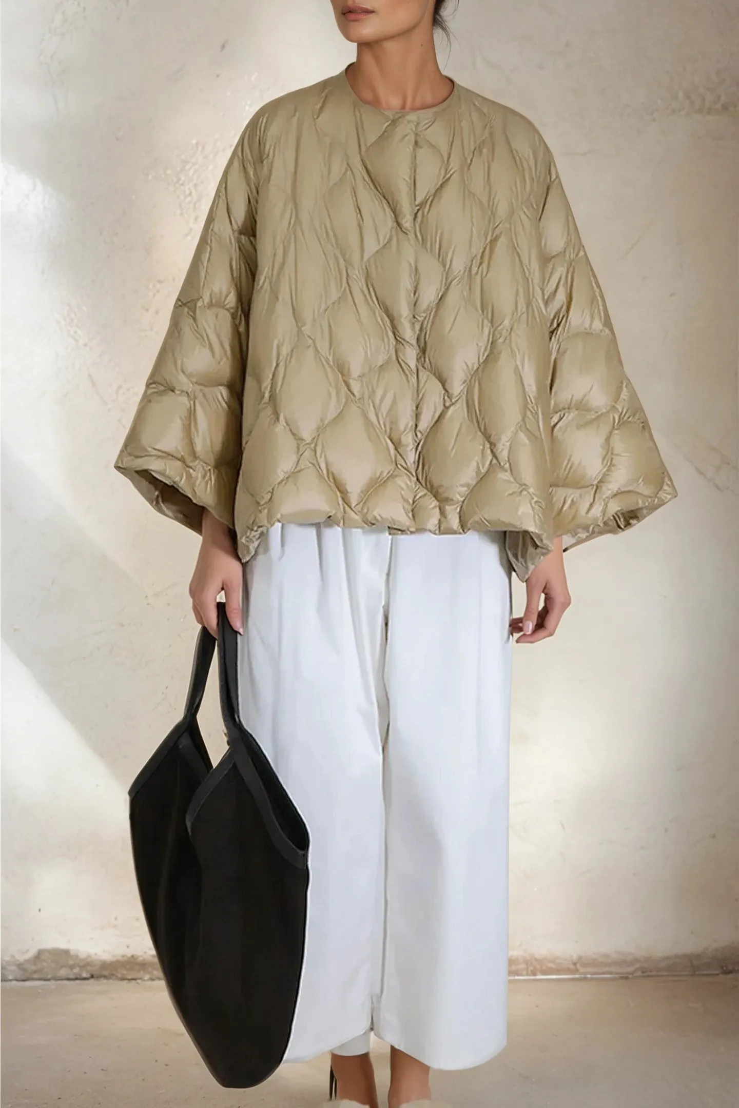 PELLERYN COAT IN GOOSE DOWN cozy feel