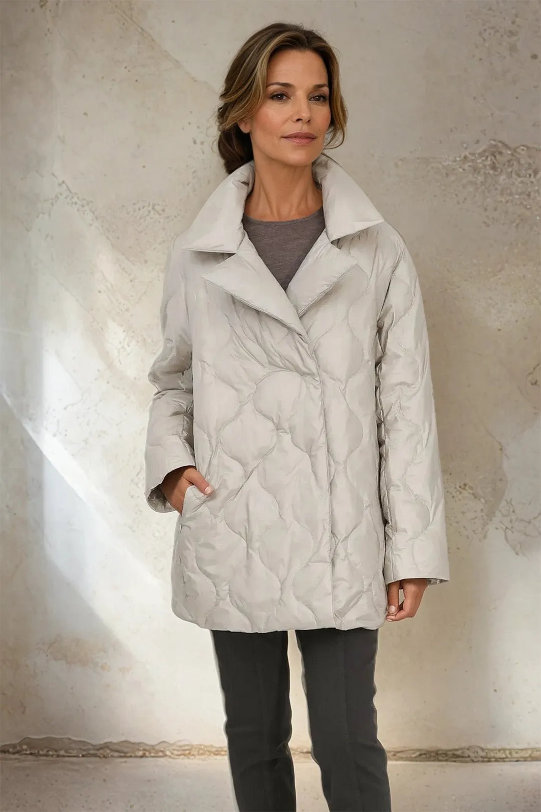 PERUGIA JACKET IN GOOSE DOWN outer layer