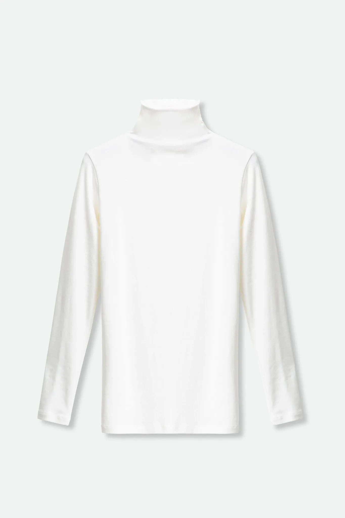 PIMA COTTON LONG SLEEVE TURTLE NECK ageless look