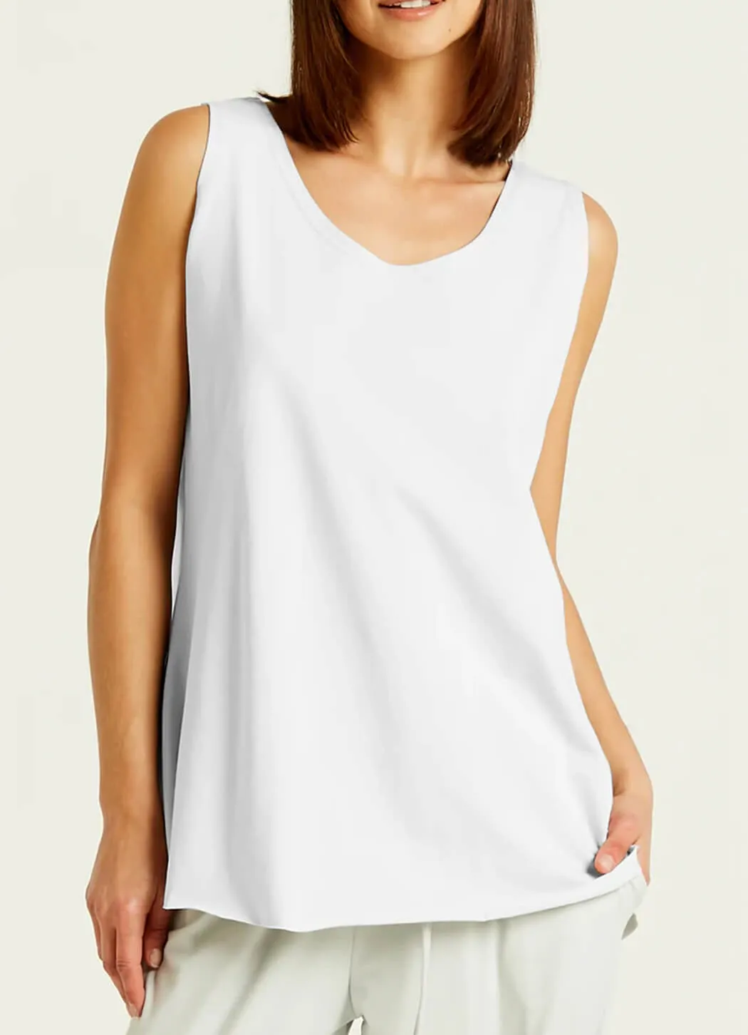 Planet Shirttail Tank scene look