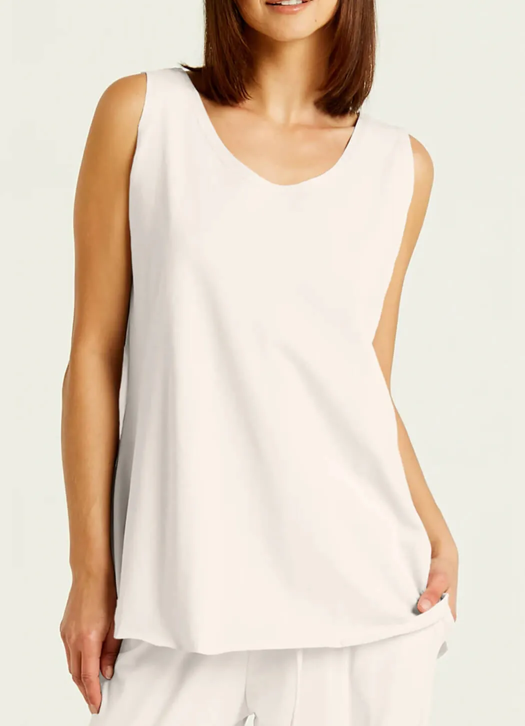 Planet Shirttail Tank weekend vibe