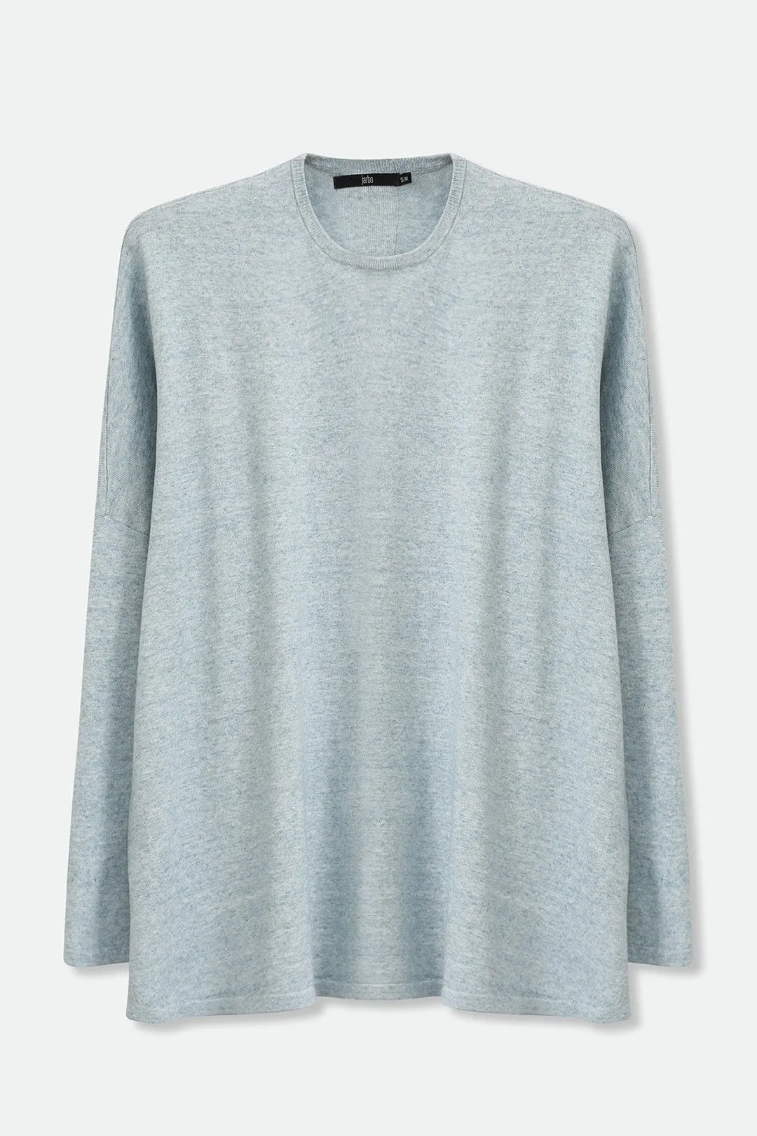 PRIMROSE CREW IN KNIT PIMA COTTON STRETCH modern look