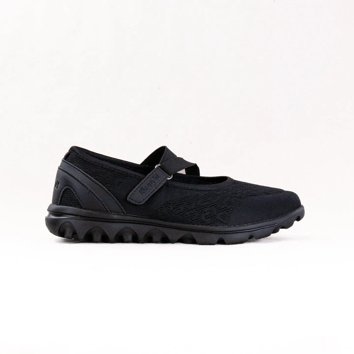 Propet TravelActiv Mary Jane (Women's) - All Black ergonomic fit