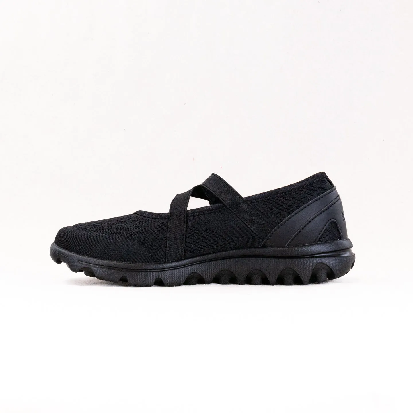 Propet TravelActiv Mary Jane (Women's) - All Black eco path