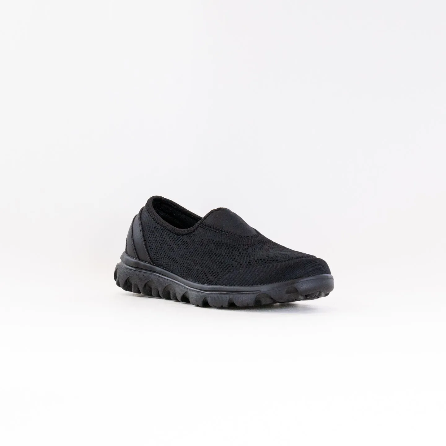 Propet TravelActiv Slip On (Women's) - All Black wardrobe staple