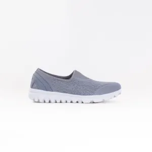 Propet TravelActiv Slip On (Women's) - Silver smart casual Propet TravelActiv Slip On (Women's) - Silver investment piece