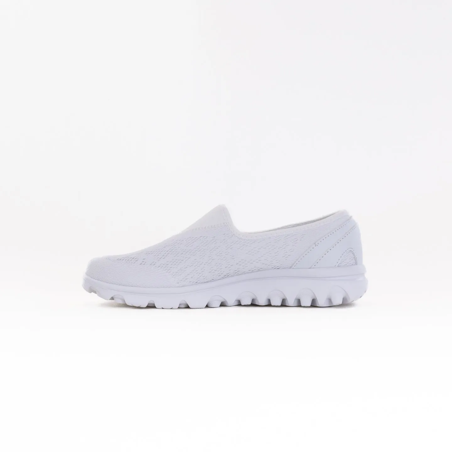 Propet TravelActiv Slip On (Women's) - White flexible sole