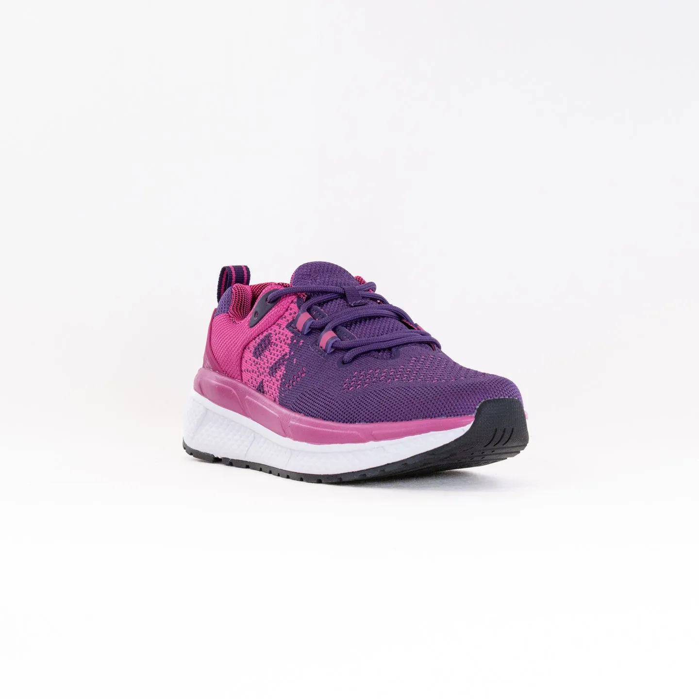 Propet Ultra (Women's) - Dark Pink/Purple leg boost