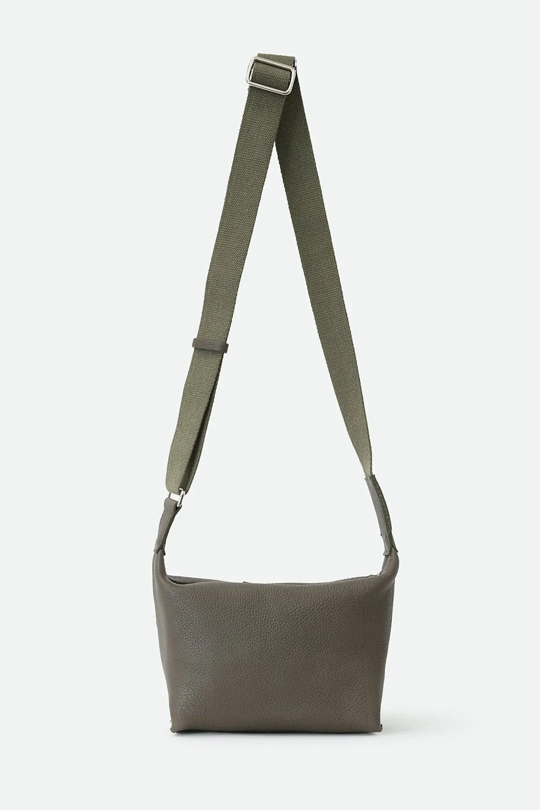 RAVELLO ITALIAN LEATHER HANDBAG IN OLIVE travel ease