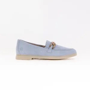 Remonte Ignacia D2F00 (Women's) - Blue Sheep Suede driving shoes