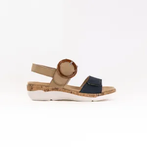 Remonte Jocelyn 53 (Women's) - Pacific/Sand Spring Fresh Remonte Jocelyn 53 (Women's) - Pacific/Sand Gentle Ride
