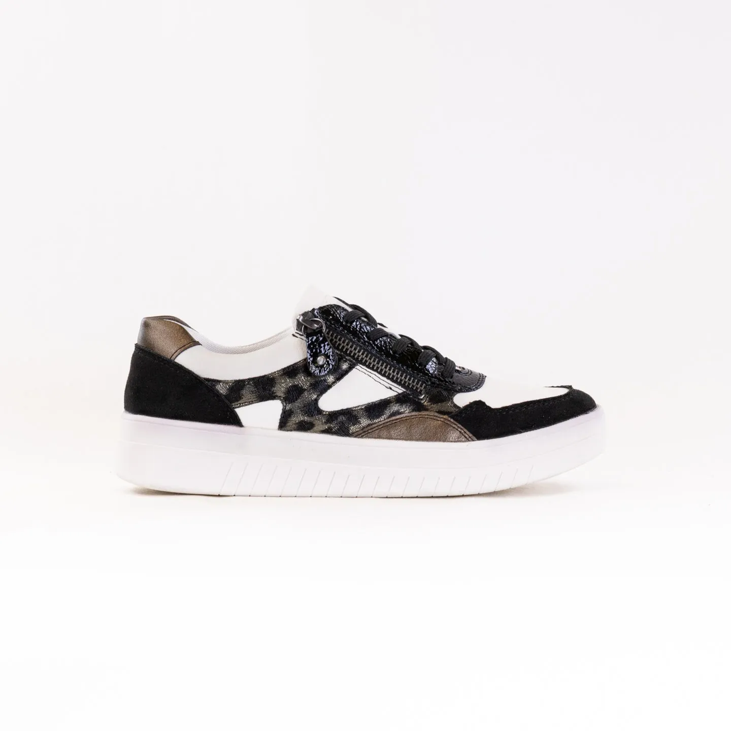 Remonte Kendra D0J04 (Women's) - Black/Cotton/Bronze fast pace