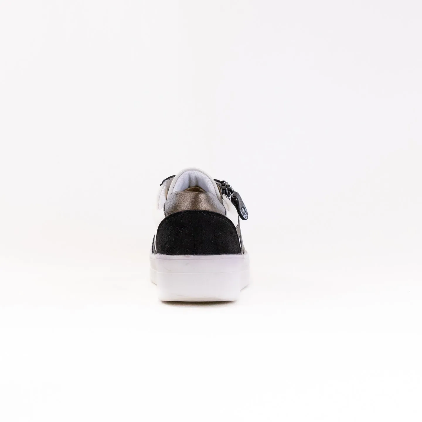 Remonte Kendra D0J04 (Women's) - Black/Cotton/Bronze toe lock