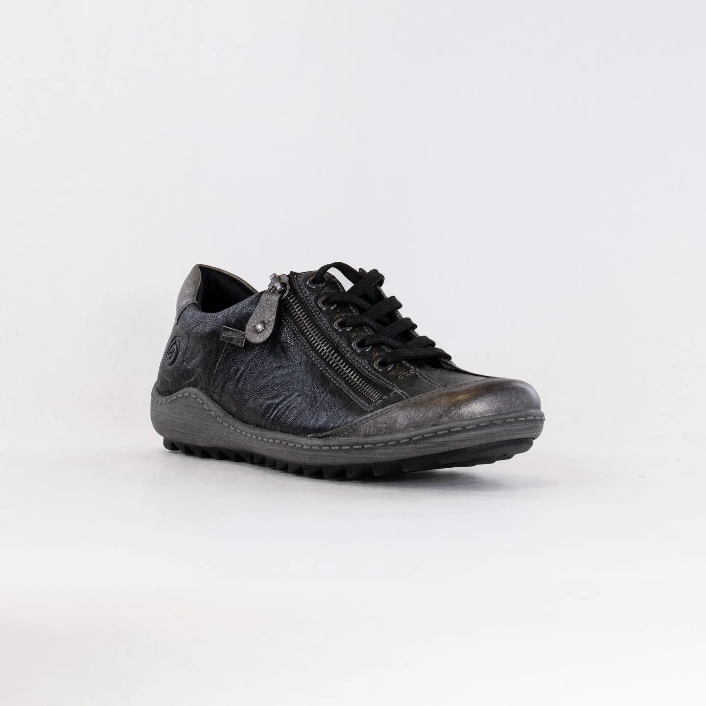 Remonte Liv 02 (Women's) - Black/Silver hard surface