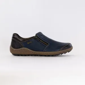 Remonte R4701 Zip Sneaker (Women's) - Navy Multi worry-free
