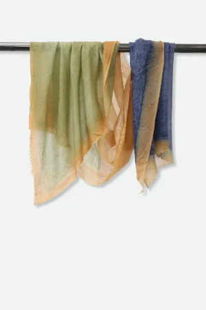 RHODES SCARF IN HAND DYED CASHMERE personal knit