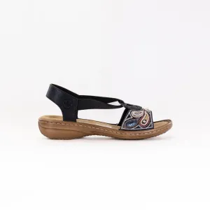 Rieker 608B4 (Women's) - Black Free Move Rieker 608B4 (Women's) - Black No Fuss