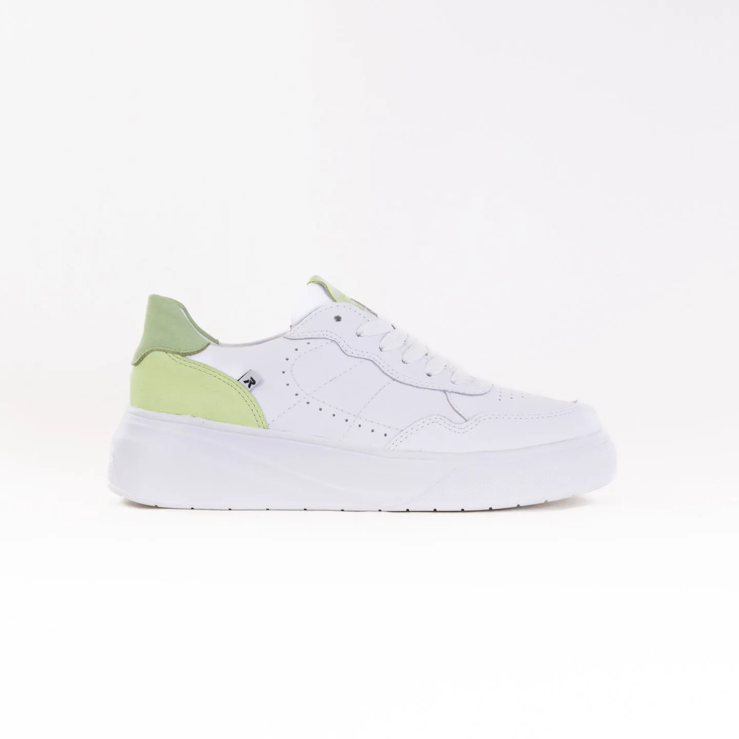 Rieker Carla 00 (Women's) - White/Lime chill proof