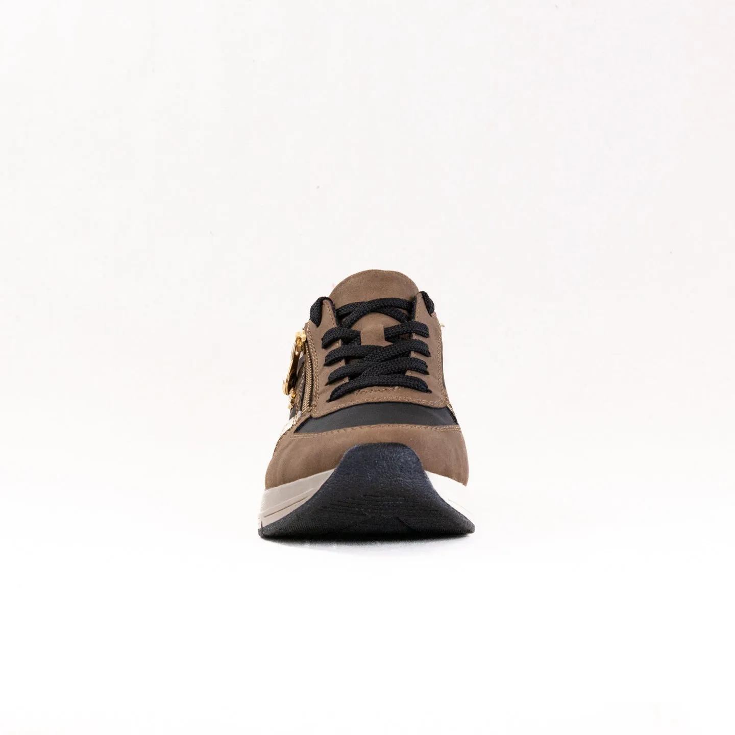 Rieker Destiny 02 (Women's) - Wood/Black/Light Gold rubber base