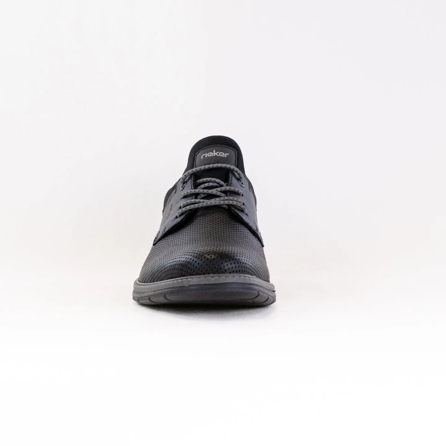 Rieker Dustin 50 (Men's) - Black/Black premium leather