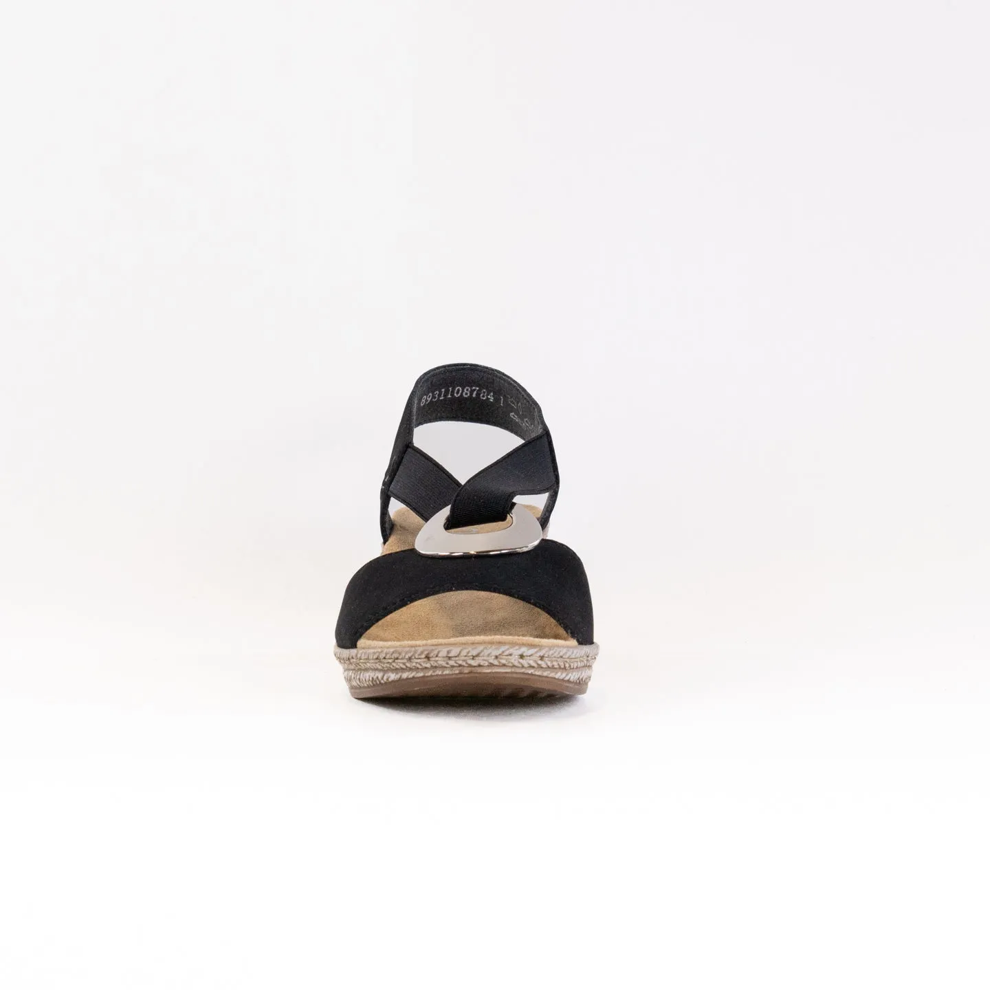 Rieker Fanni Sandal (Women's) - Black Style Calm