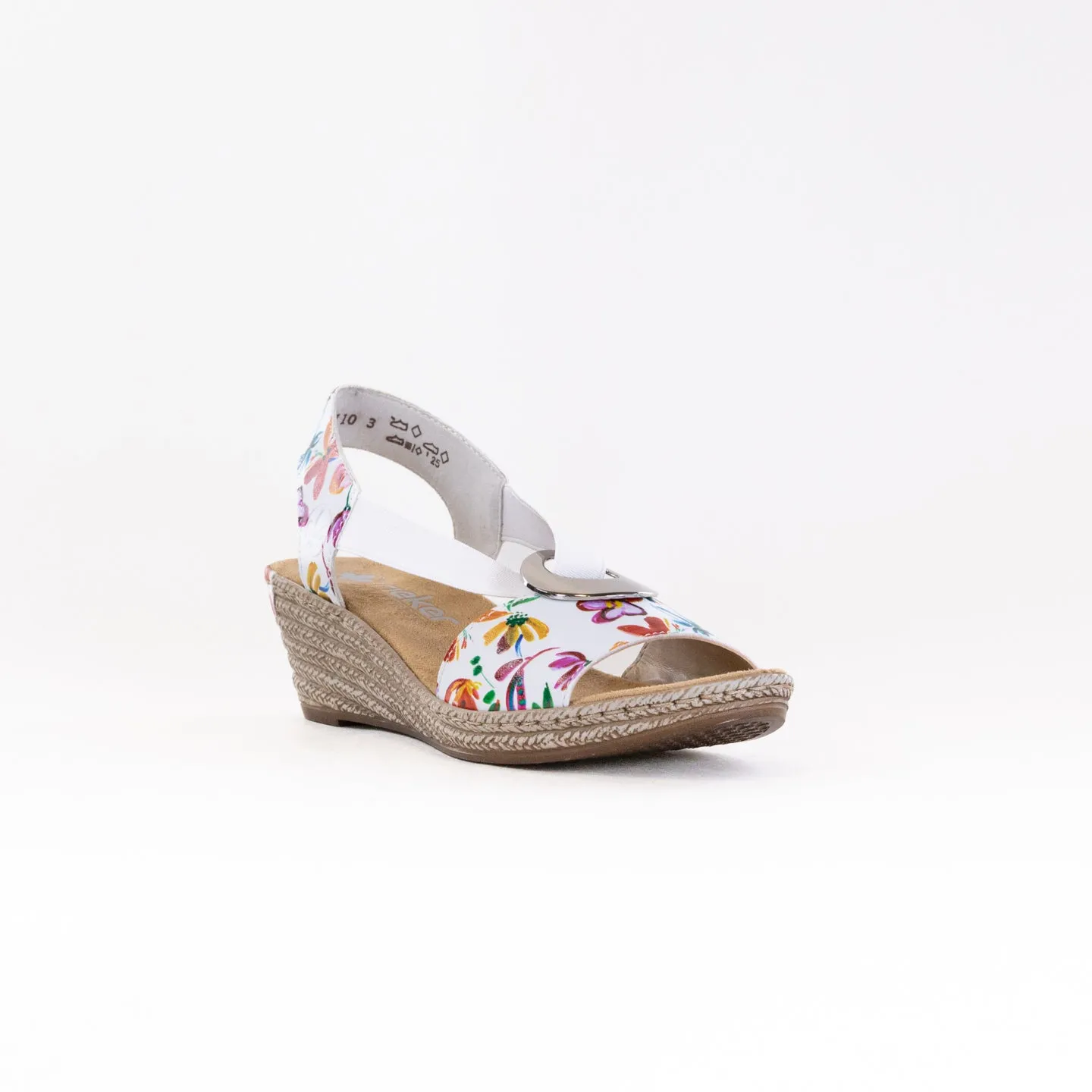 Rieker Fanni Sandal (Women's) - White Meadow Spa Mood