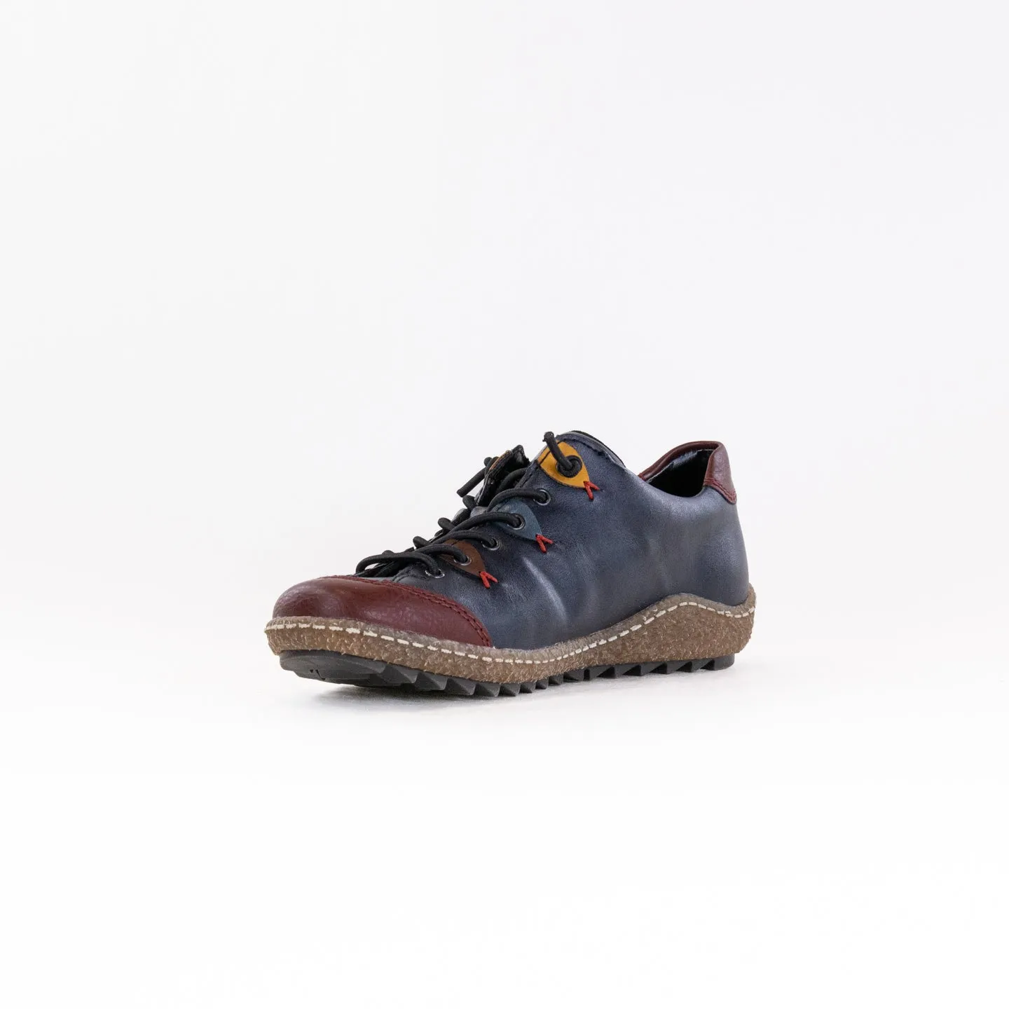 Rieker L7561-14 (Women's) - Blue Combi waterproof wear