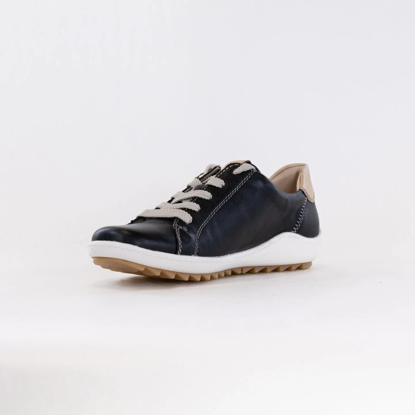 Rieker Liv R1426 (Women's) - Black Leather go-with-anything