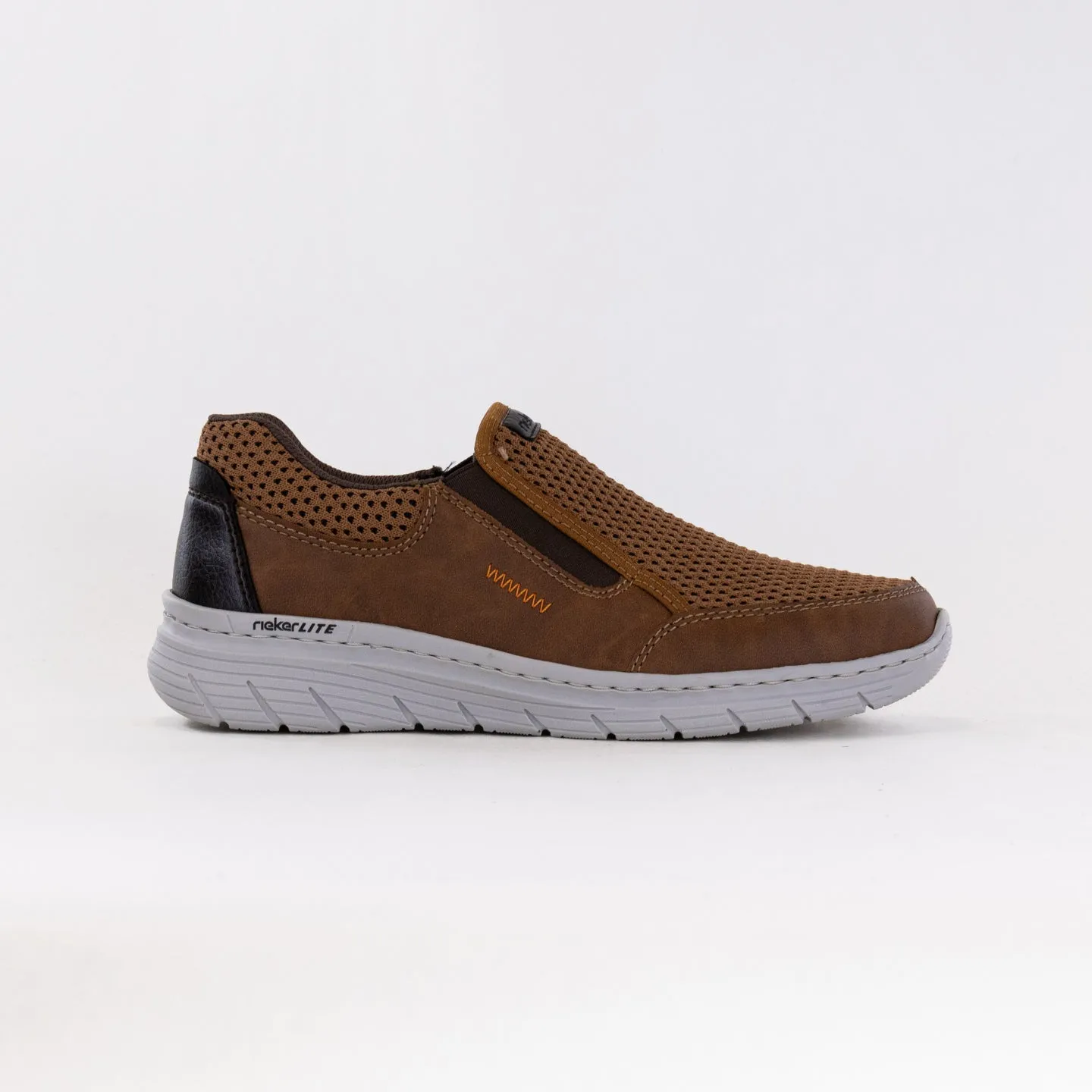 Rieker Mailo 55 (Men's) - Brown firm terrain