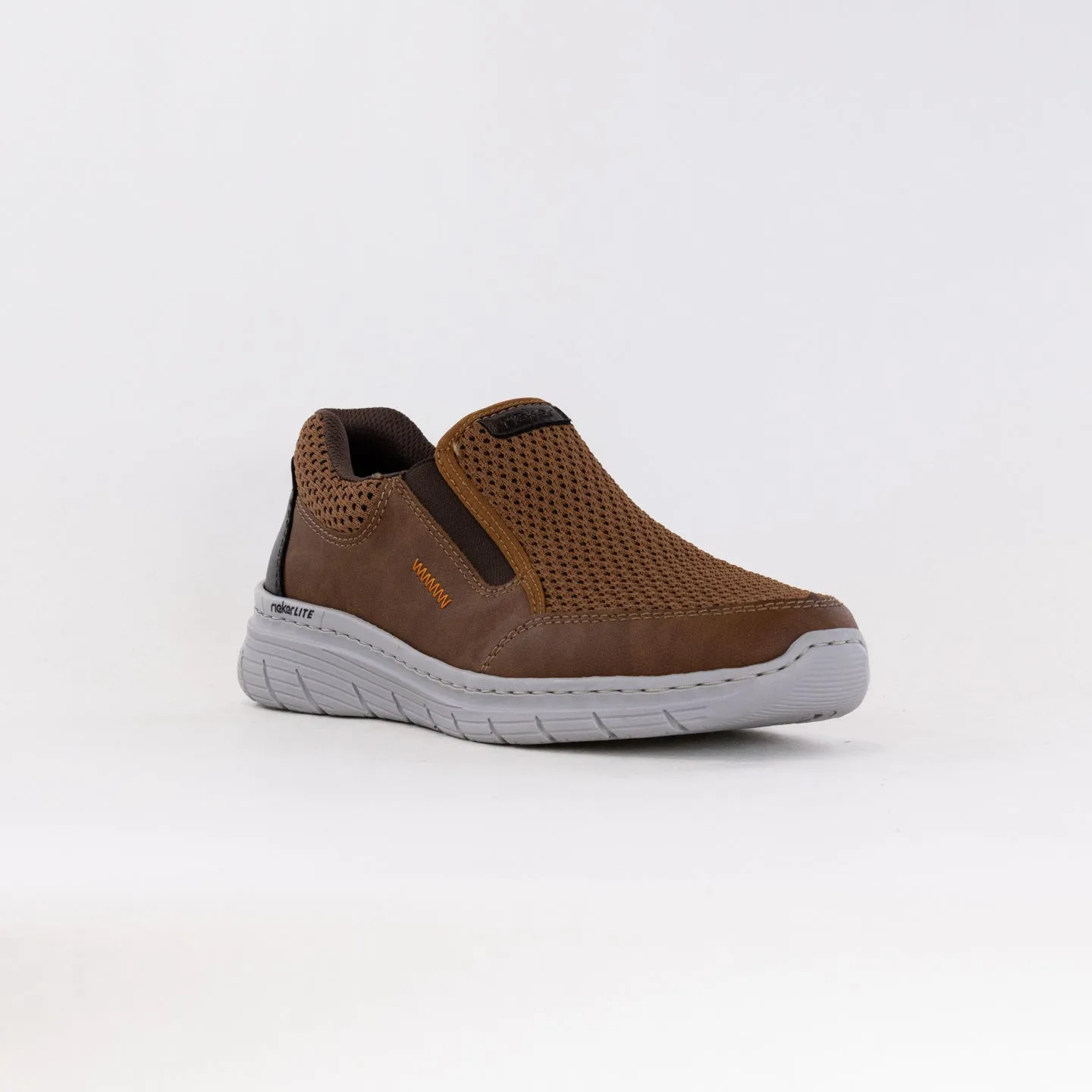 Rieker Mailo 55 (Men's) - Brown monogram option