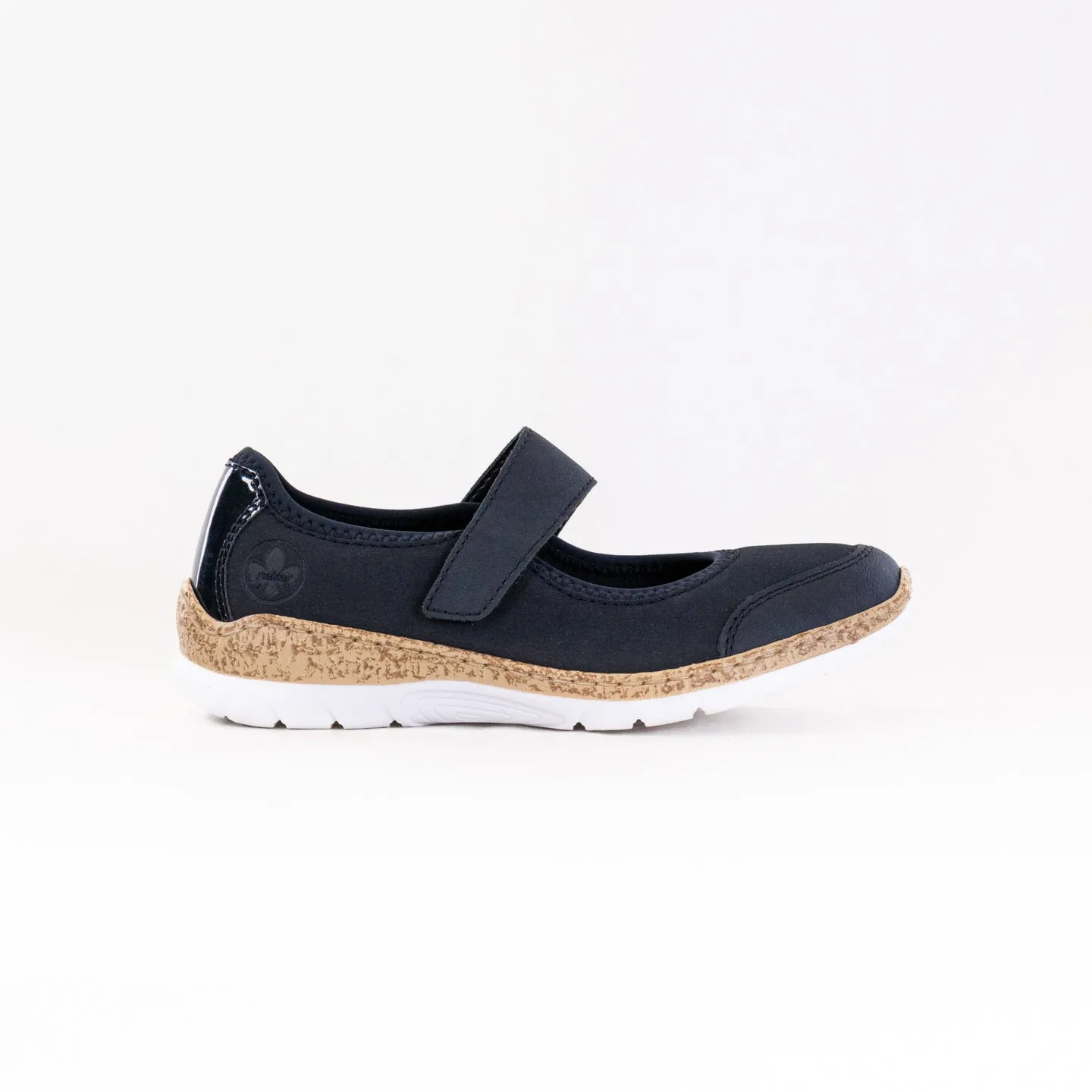 Rieker N42B0 (Women's) - Blue foot safety