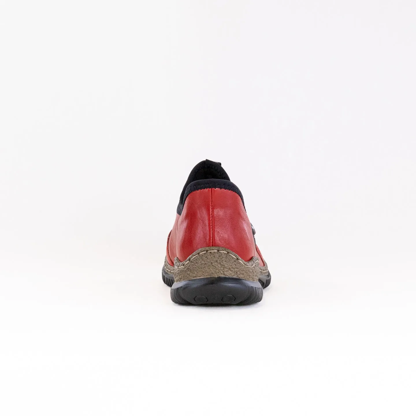 Rieker Nikita N3267 (Women's) - Red lace-up style